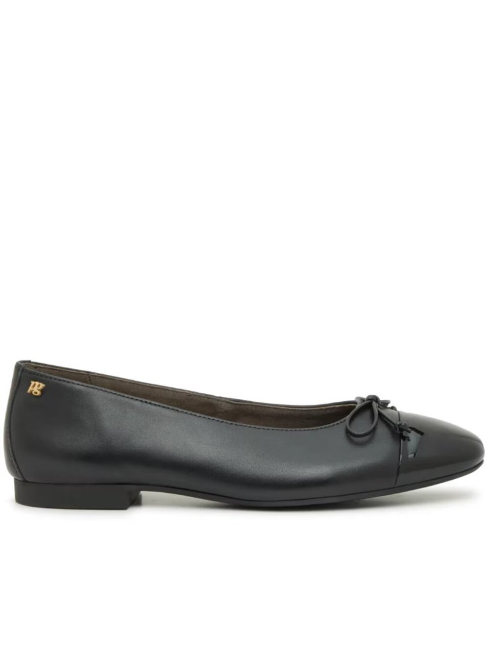 $450 Paul Green VIOLET BALLET FLATS BLACK COMBO BOW SHOES 9 US (A2)